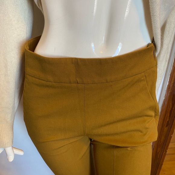 J. Crew High Rise Women’s Dress pants in Mustard - Picture 3 of 7